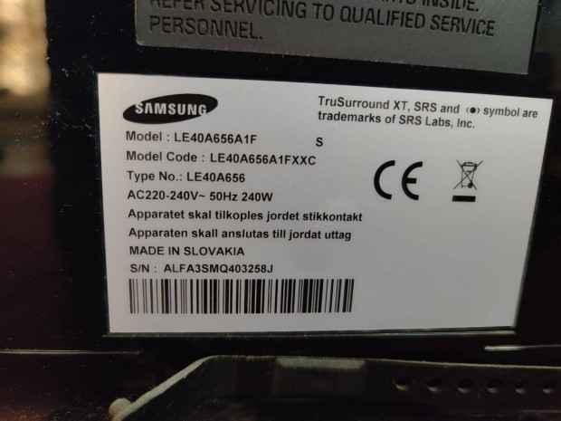 Samsung LE40A656A1F