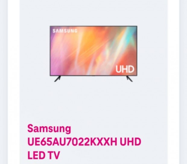 Samsung LED okos TV, 165cm