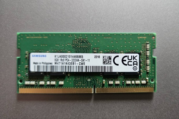 Samsung M471A1K43EB1-Cwe DDR4 laptop SDRAM 8GB 