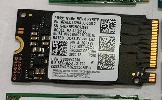 Samsung M.2 Nvme 2242 2280 SSD 512gb