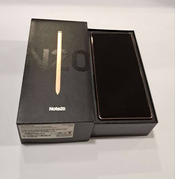 Samsung Note 20 256GB Bronze Fggetelen szp telefon elad!