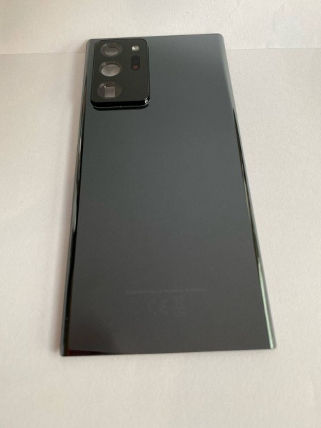 Samsung Note 20 ultra 5G N988 Akkufedl Htlap Fekete Gyri