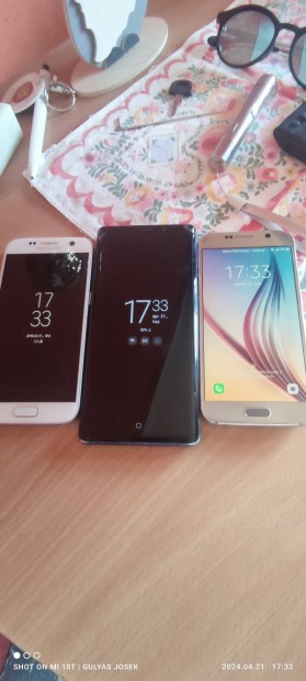 Samsung Note 9, samsung S7, samsung S6