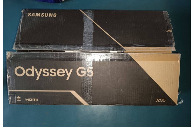 Samsung Odyssey G5 32" , kijelz hibs