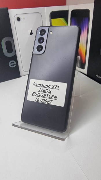 Samsung S21 128GB Fuggetlen Akci 