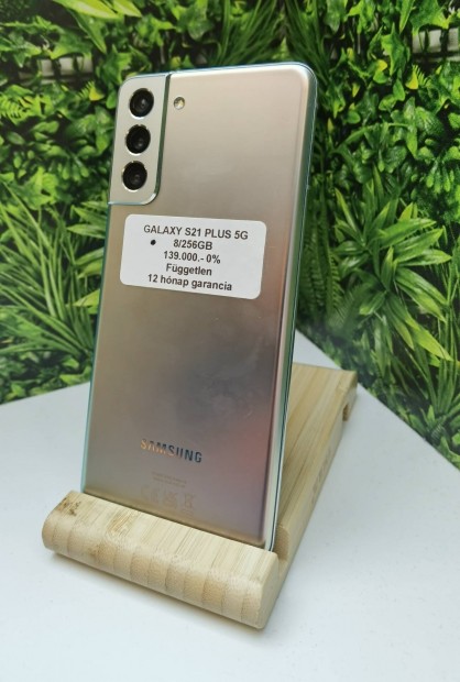 Samsung S21 Plus 5G, 256GB, fggetlen 