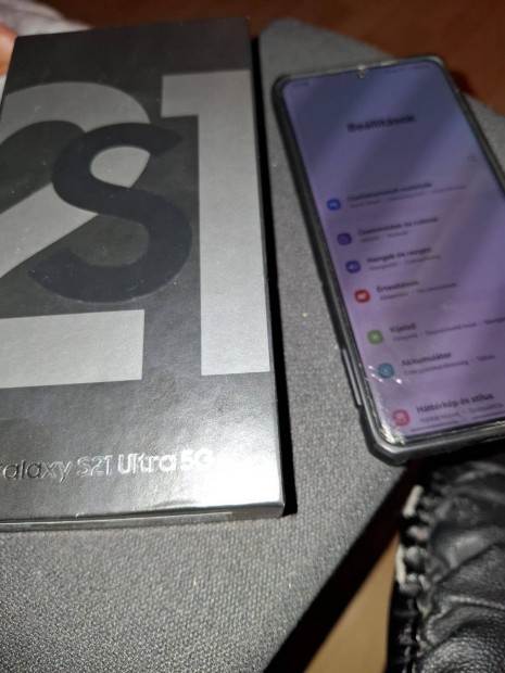 Samsung S21 Ultra 128gb 5G. Repedt!