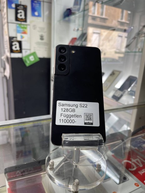 Samsung S22 - 128GB- Kártyafüggetlen