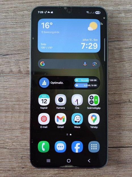 Samsung S23 128GB - 1,5 v hivatalos garancival