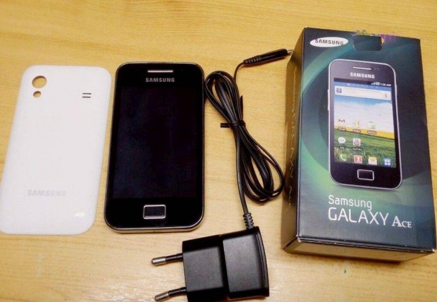 Samsung S5830i Galaxy Ace Vodafone, Mobiltelefon fekete, jszer llap