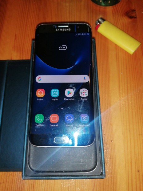 Samsung S7 edge gynyr llapotban, hibtlan mkdssel