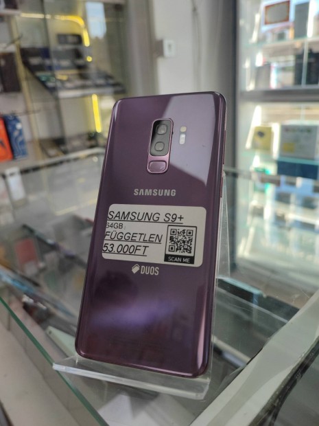 Samsung S9+ Pink 64GB Krtyafggetlen + Garancia