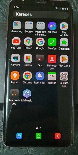 Samsung S9 plusz mobiltelefon elad