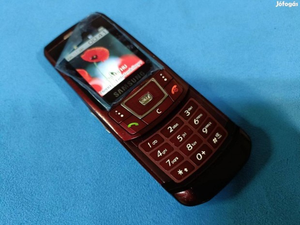 Samsung Sgh D900 Fggetlen* Piros Ritka*