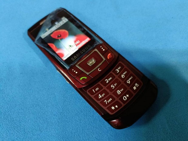 Samsung Sgh D900 Fggetlen* Piros Ritka*