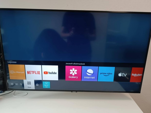 Samsung Smart TV, Crystal UHD, 43'