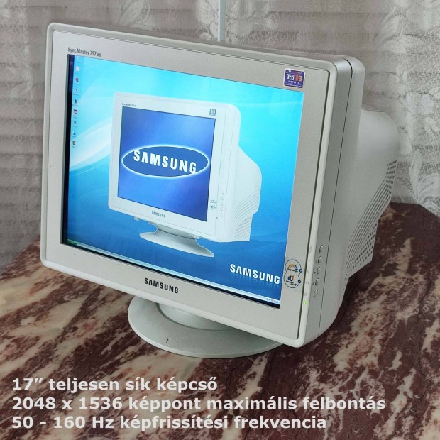 Samsung Syncmaster 797MB skkpcsves CRT monitor