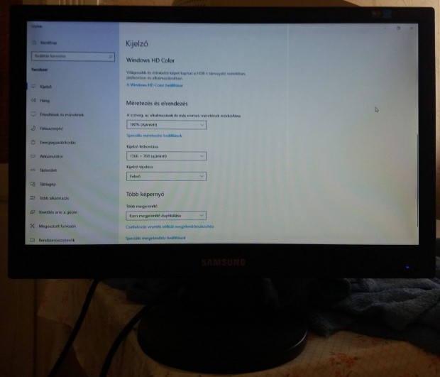 Samsung Syncmaster 943 monitor (19") 1366x768 2999 Ft - Alku van!