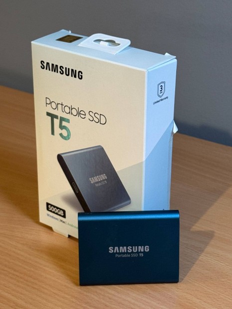 Samsung T5 500GB SSD meghajt