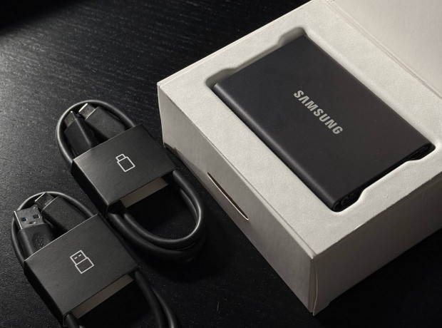 Samsung T7 hordozhat kls SSD (500GB) / jszer /