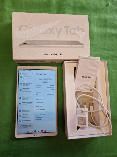 Samsung TAB A7 LITE 32GB/3GB (SM-T225) 8,7" krtyafggetlen tablet