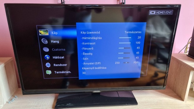 Samsung TV 3D 101cm hibtlan!