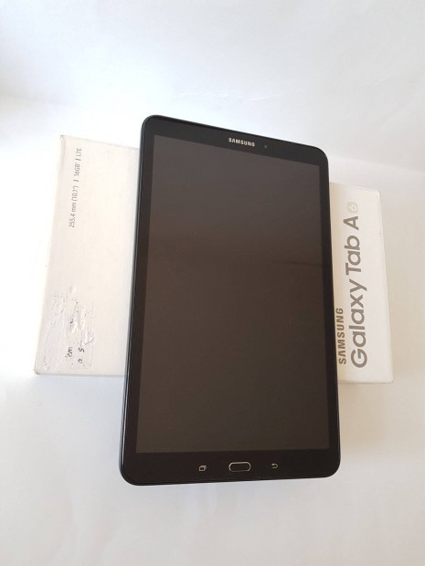Samsung Tab A 2016 SM-T585 16GB LTE Fekete sim krtys tablet elad!