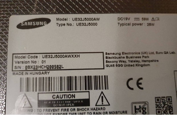 Samsung UE32J5000AW LED tv panelek ,LED garnitra UE32J5000