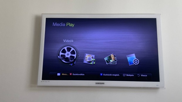 Samsung UE40C6510 40'-os Full-HD LCD fehér keretes TV