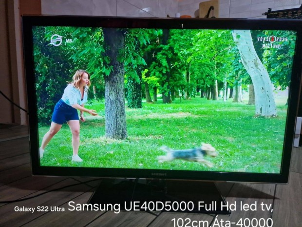 Samsung UE40D5000 Full Hd led tv, 102cm. 40 ezer