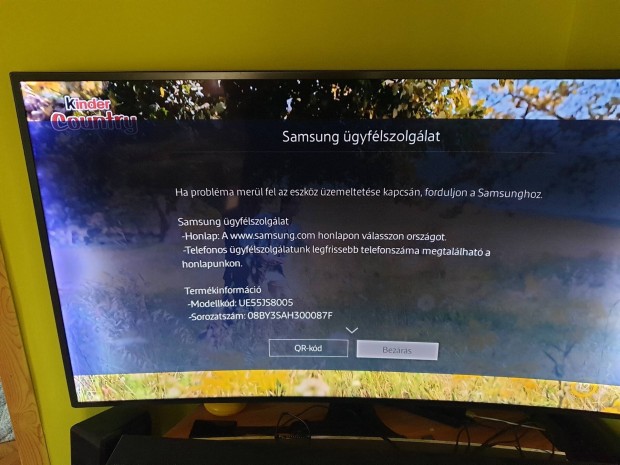 Samsung UE55JS8500 3D TV+ szemveg+ tvirnyt+ one conect mini+ talp