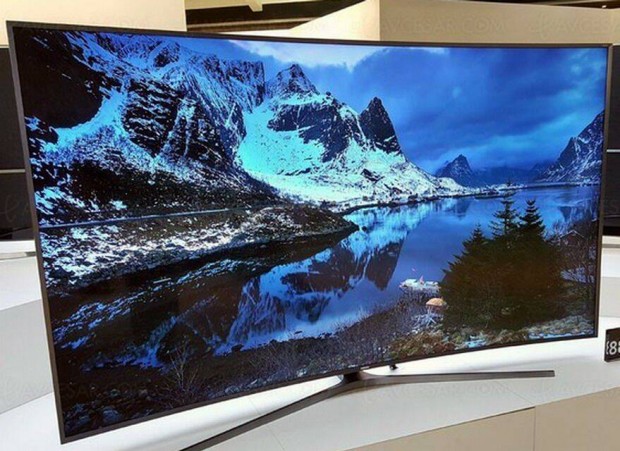 Samsung UE75KS8000, 190cm, smart, UHD, HDR, óriás Slim led tv