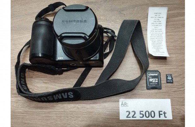 Samsung WB 100 fnykpezgp, tartozkaival! 16,2 MP, 3" HD LCD