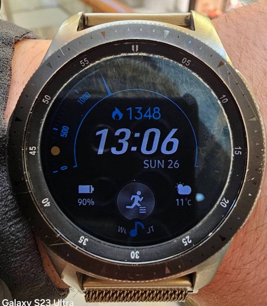 Samsung Watch 46mm 2018, szjakkal