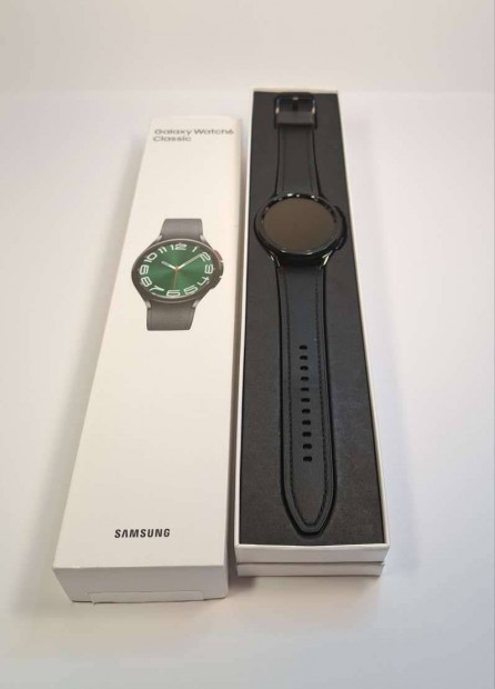 Samsung Watch 6 classic R960 47mm Fekete szn,szp okosra elad!