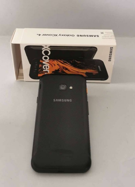 Samsung Xcover 4S 32GB fekete Fggetlen Dual simes szp mobiltelefon e