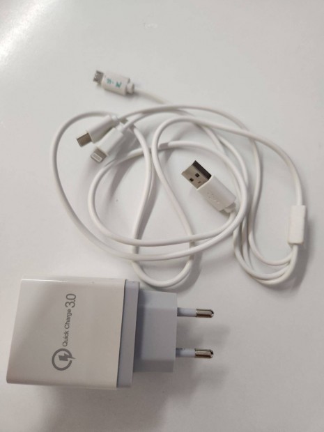 Samsung Xiaomi Apple Iphone 4 USB portos 3,1 A Gyors Tlt Adapter 48W