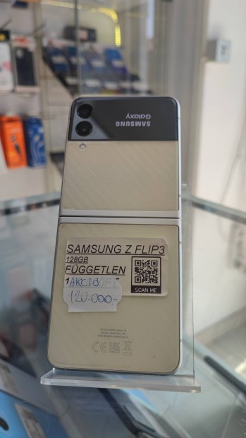 Samsung Z Flip 3 , Akcis ron , 128GB - Krtyafggetlen