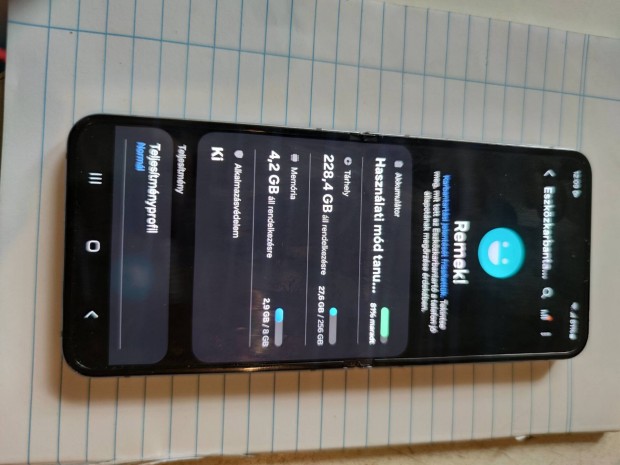 Samsung Z flip 4 (kis hibs)