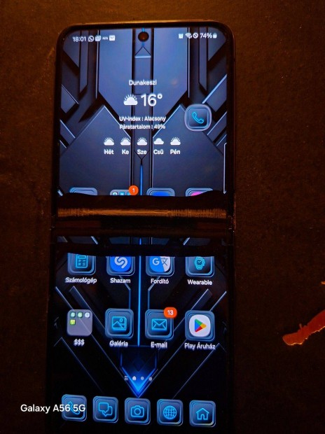 Samsung Zflip 5 Kijelző hibás