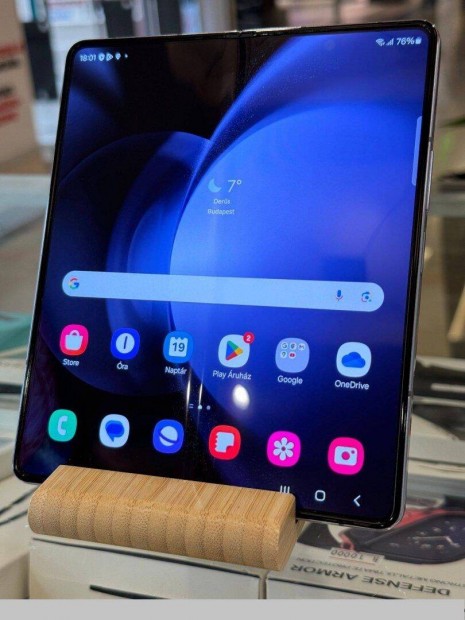 Samsung Zfold 5 Z fold5 Z Fold 5Magyar 3év Garancia Levé 256 G Tok Fó