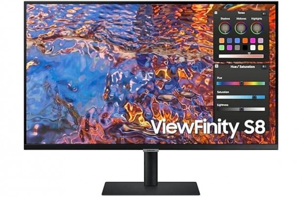 Samsung (LS32B800Pxuxen) 32" 4K Gamer Monitor ! Akció!