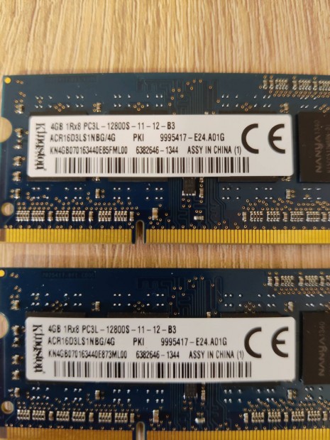 Samsung ddr3 2x4gb laptop memria 