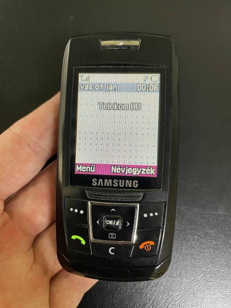 Samsung e250 telekomos