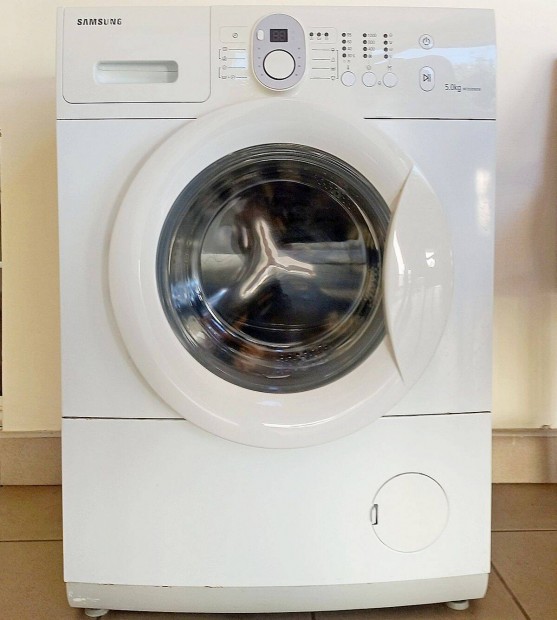Samsung elöltöltős mosógép 5kg, 1000, jól működő eladó