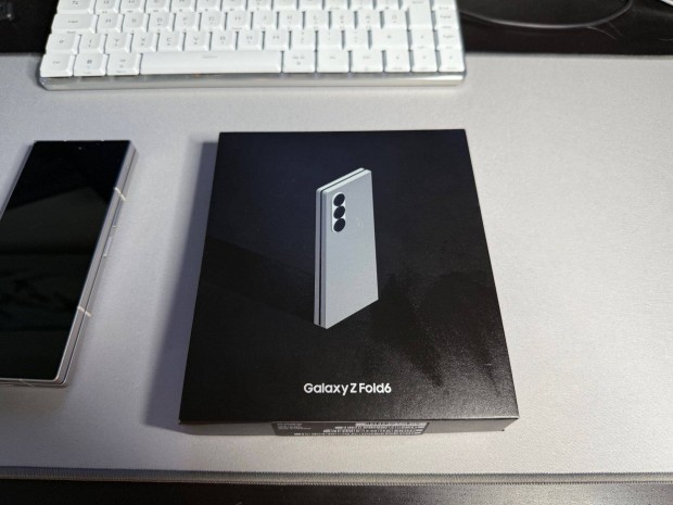 Samsung galaxy Fold 6 Silver 512GB 12GB ram 2028.03.10 ig garanciális!