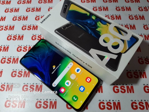 Samsung galaxy a80 8 128gb jszer fggetlen garancis 