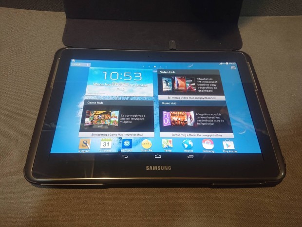 Samsung galaxy note 10.1 n8000 tablet android 9-el elad 