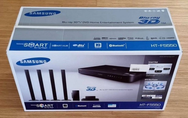 Samsung hzimozi rendszer HT-F5550 3D Blu-ray s medialejtsz