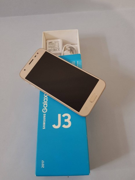 Samsung j3 2017 16GB Gold Yettel-es j llapot mobiltelefon elad!